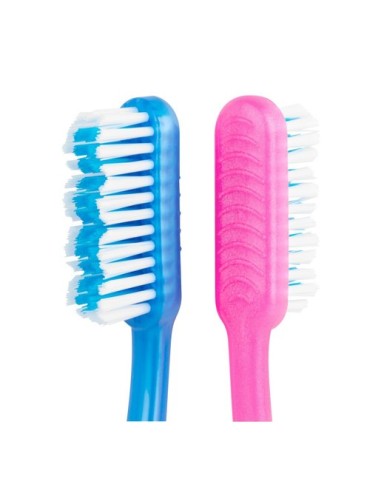 Colgate Double Action - Confezione Da 2 Spazzolini - Setole Medie